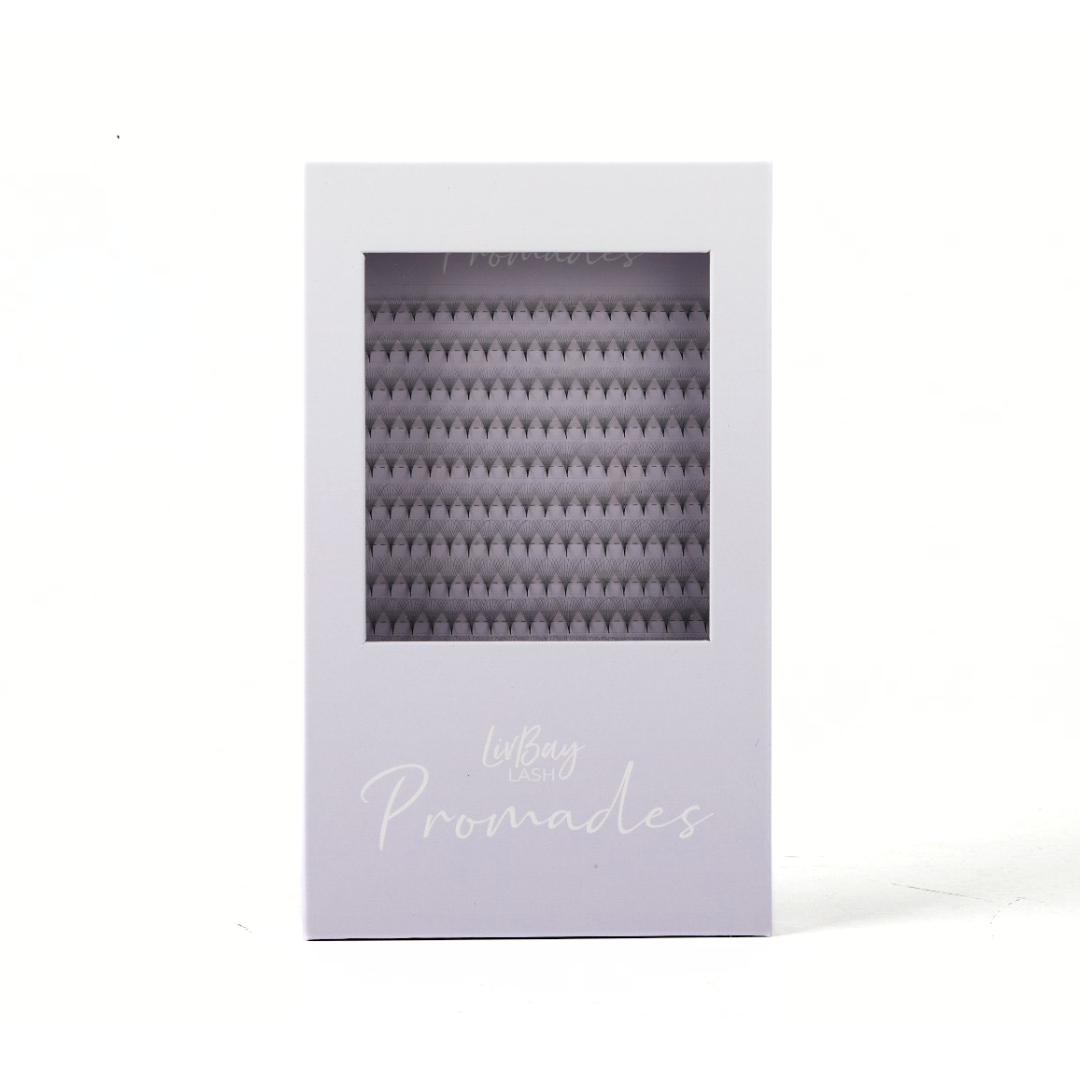 NEW Promade 10D Fans 0.05mm - Pre-Pinched Lashes (300 Count)