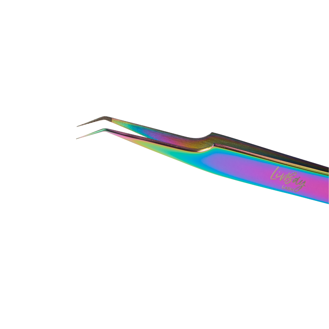 Fiber Tip Northern Lights Lash Tweezer