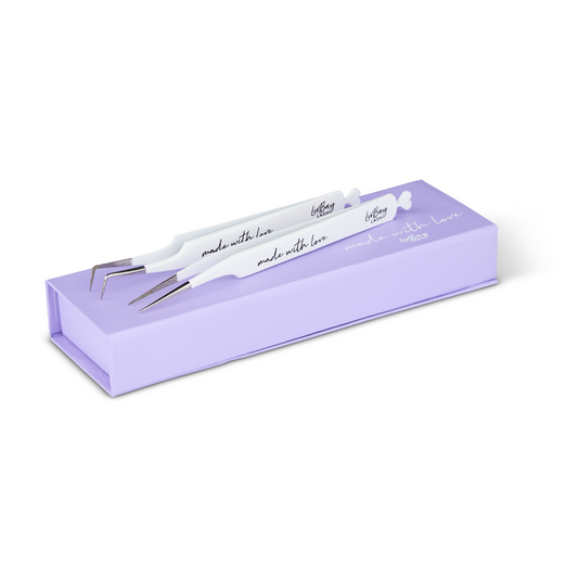 NEW Made with Love Fiber Tip Tweezer Set