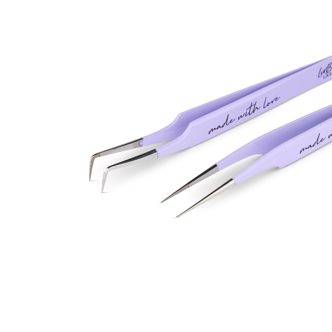 Made with Love Fiber Tip Tweezer Set – LivBay Supplies