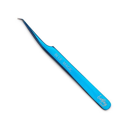 Fiber Tip Blue Magic Lash Tweezer