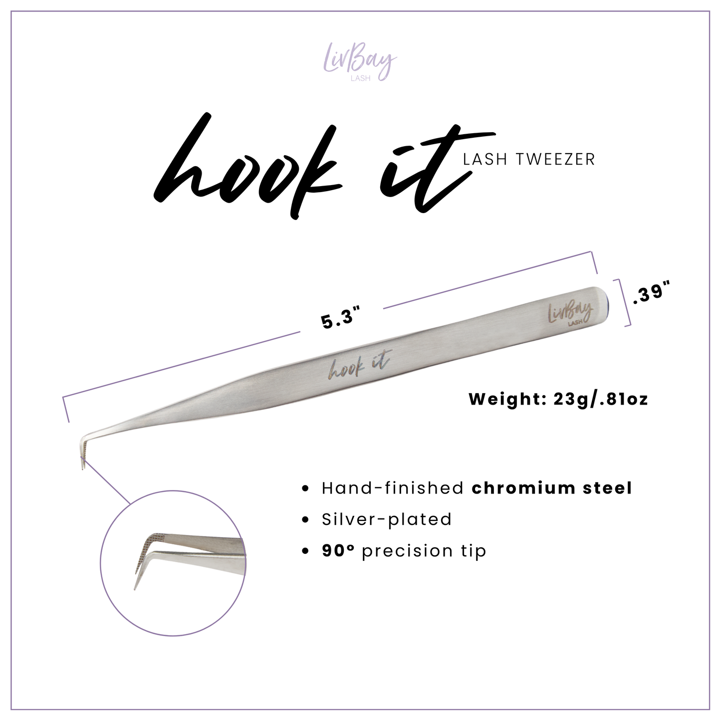 Hook It Lash Tweezer