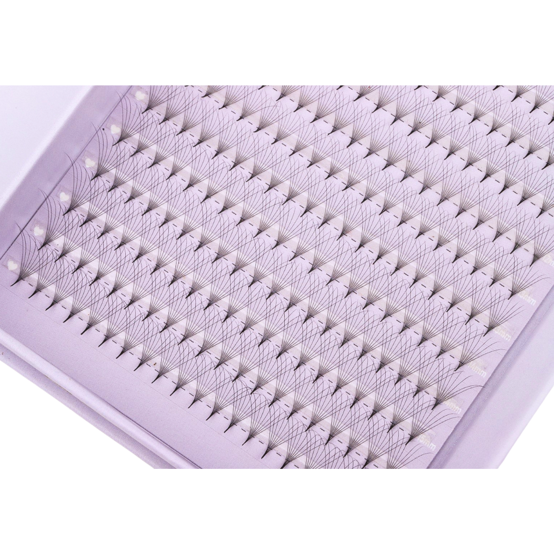 NEW Promade 8D Fans 0.03mm - Pre-Pinched Lashes (300 Count)