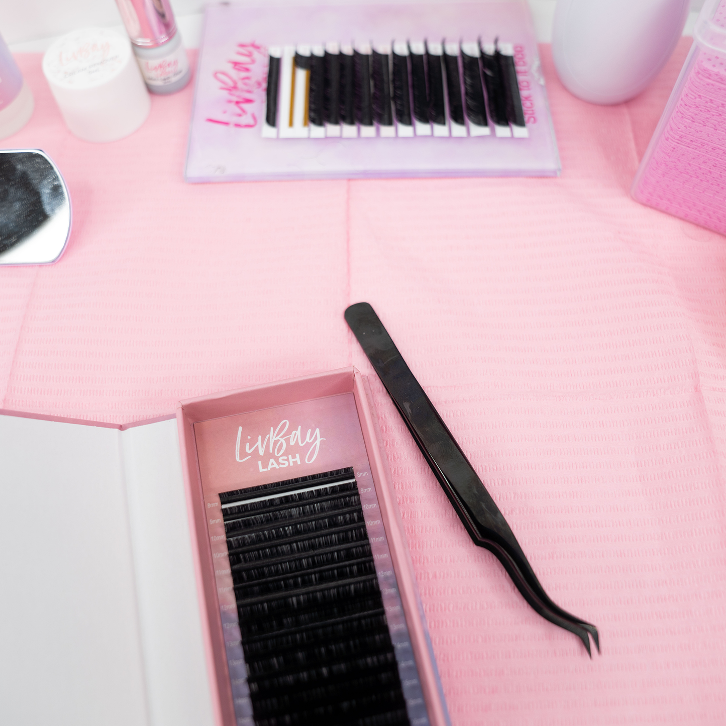 Cloud 9 at Midnight Lashes - .03 Easy Fans - Single Tray