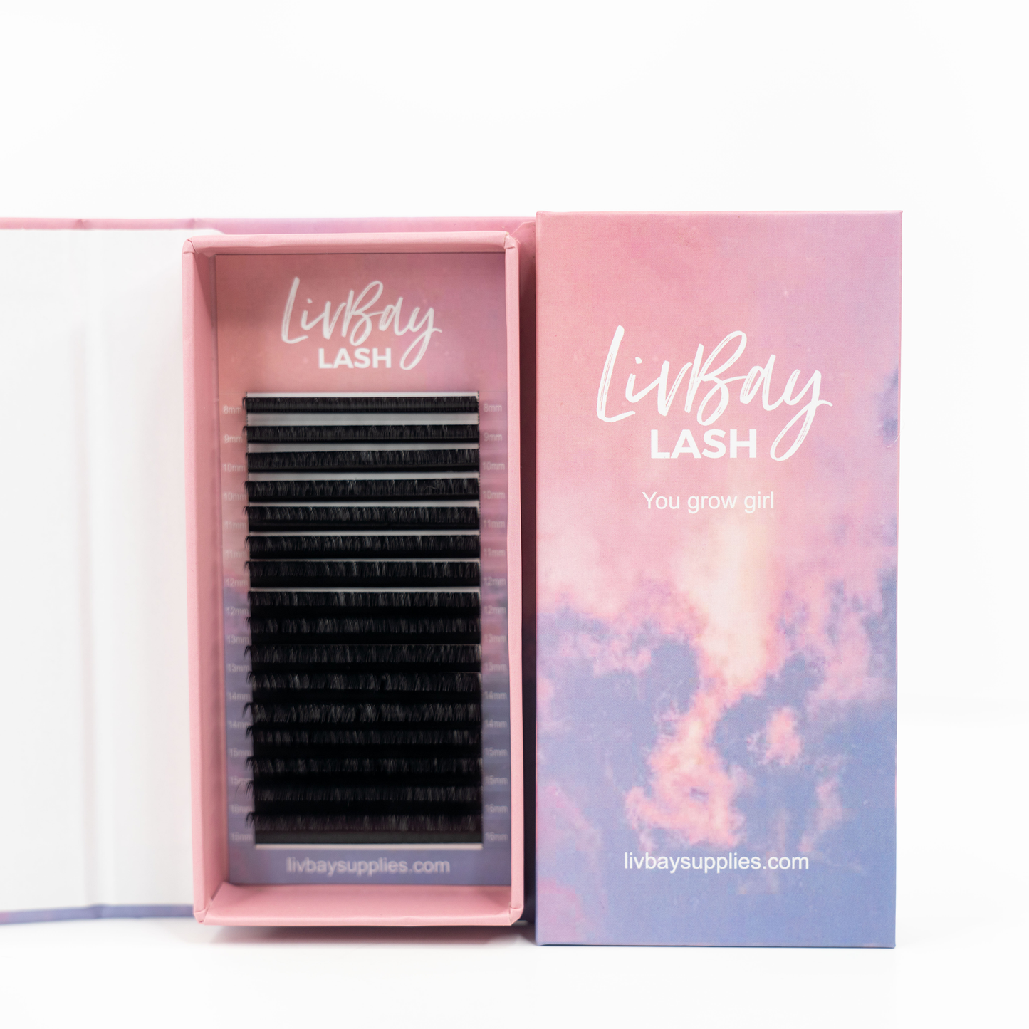Cloud 9 at Midnight Lashes - .03 Easy Fans - Single Tray
