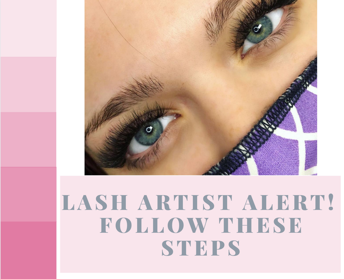 Lash Artist Alert! Clients Allergic To Eyelash Glue Should Always Follow These Steps