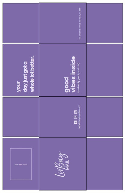 Custom LivBay Shipping Boxes and Tissue