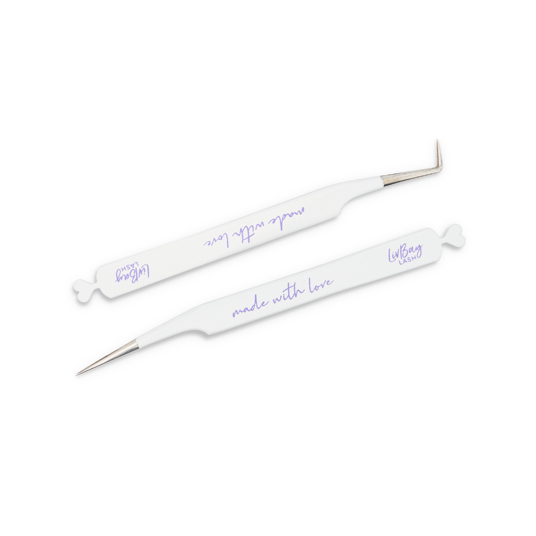 Made with Love Fiber Tip Tweezer Set