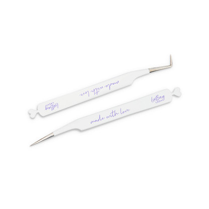 Made with Love Fiber Tip Tweezer Set