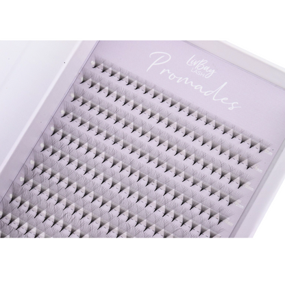 12D Promade Fans 0.03mm - Pre-Pinched Lashes (300 Count)