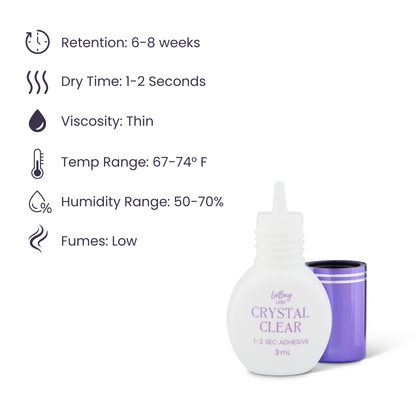 Crystal Clear Lash Adhesive