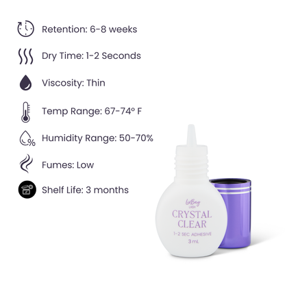 Crystal Clear Lash Adhesive