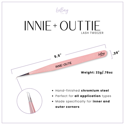 Innie+Outtie Lash Tweezer