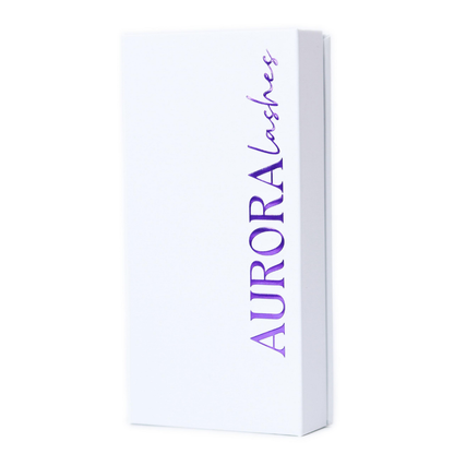 NEW Aurora Colored Lash Extensions - White Mix Tray