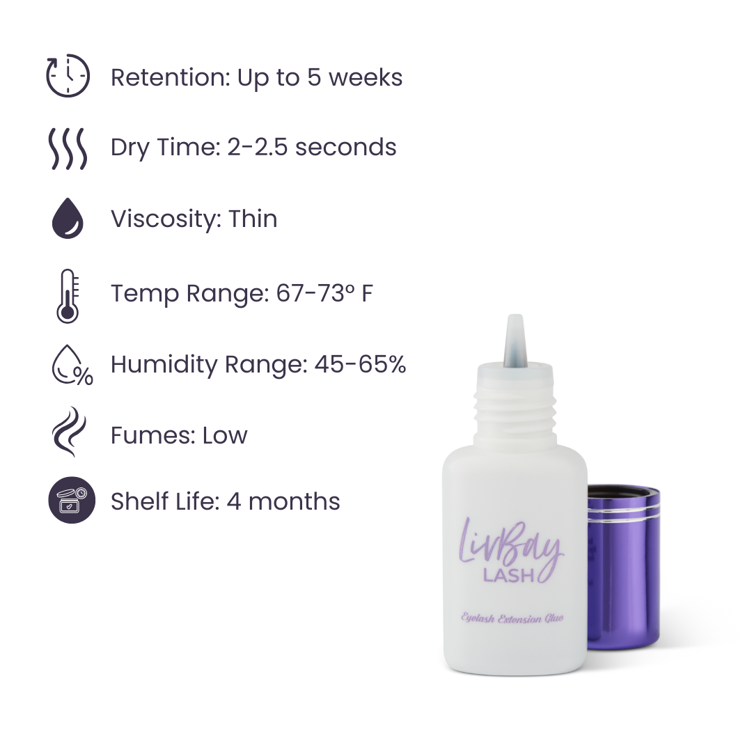 Livvy 5 mL Lash Adhesive (Original)