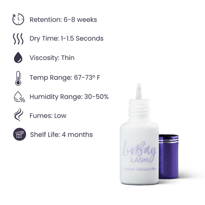 Low Humidity Lash Adhesive