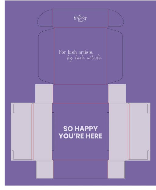 Custom LivBay Shipping Boxes and Tissue