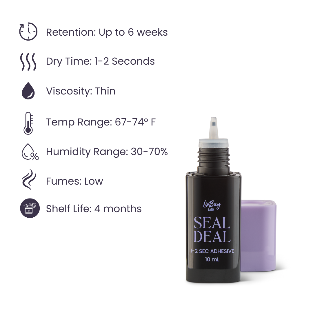 Seal Deal Lash Adhesive - 10 ml