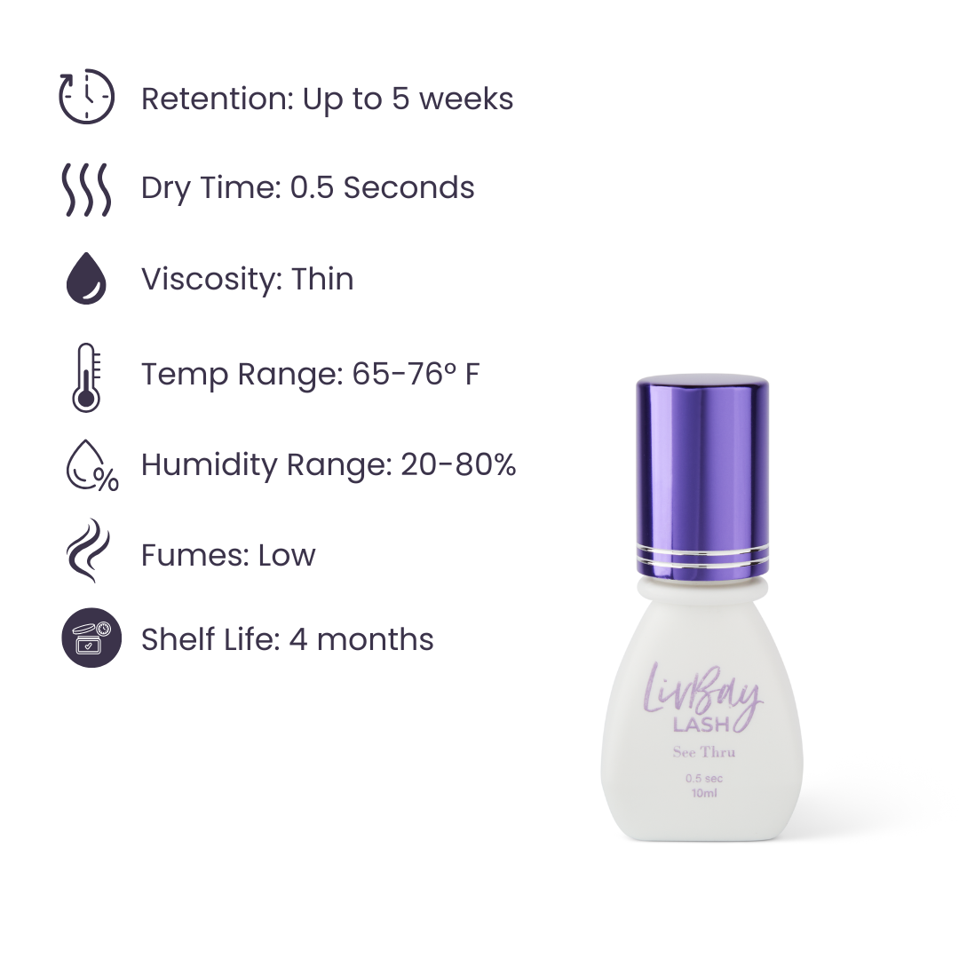 See Thru Lash Adhesive - 10 ml