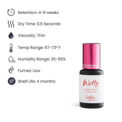 Witty - Cherry Scent Lash Adhesive