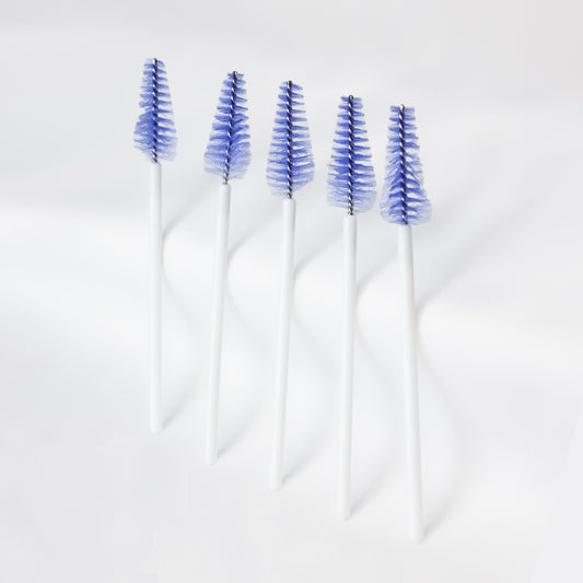 Purple and White Lash Wands (Pack of 50)