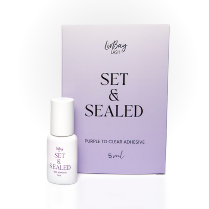 NEW Set & Sealed Lash Adhesive