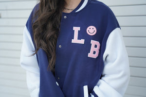 LB Letterman Button Up