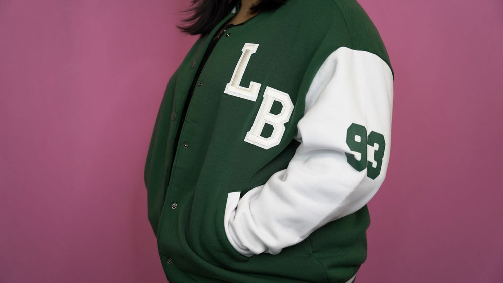 
                
                    Load image into Gallery viewer, LB Letterman Button Up
                
            