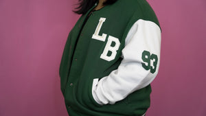 LB Letterman Button Up