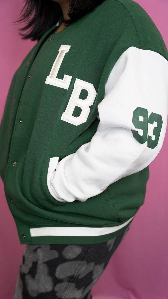 LB Letterman Button Up