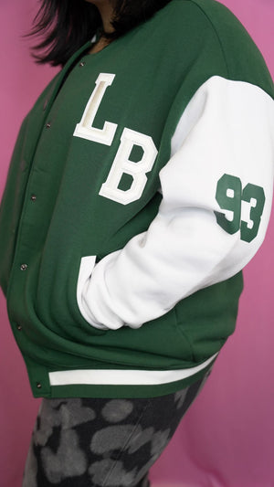 LB Letterman Button Up