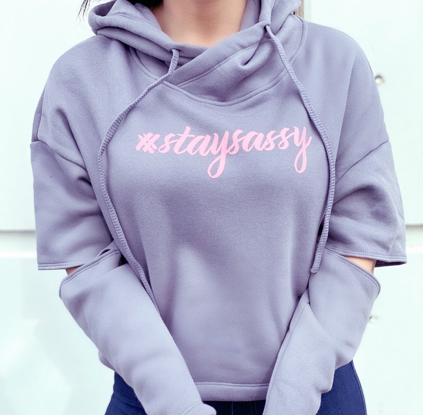 Stay Sassy - Sweatshirt (4164136501310)