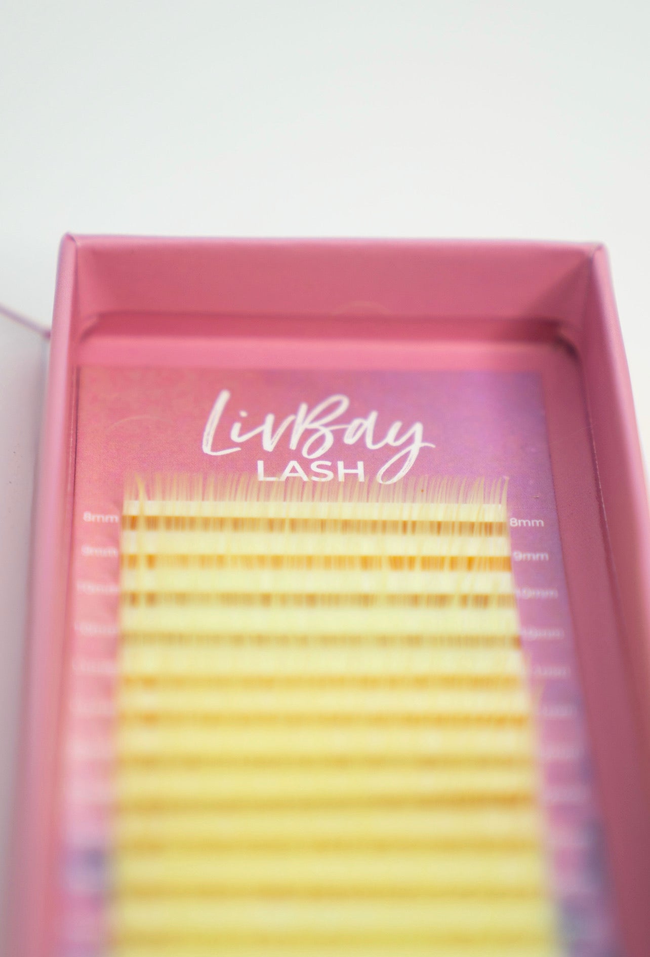 Yellow Lash Extensions - 0.07MM Color Lashes (6575510257726)