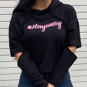 Stay Sassy - Sweatshirt (4164136501310)